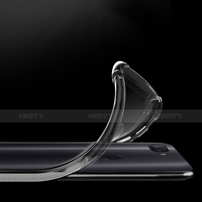 Cover Silicone Trasparente Ultra Sottile Morbida T04 per Xiaomi Mi 8 Lite Chiaro