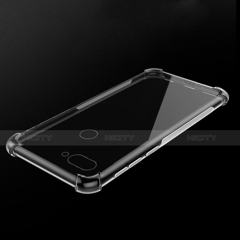 Cover Silicone Trasparente Ultra Sottile Morbida T04 per Xiaomi Mi 8 Lite Chiaro