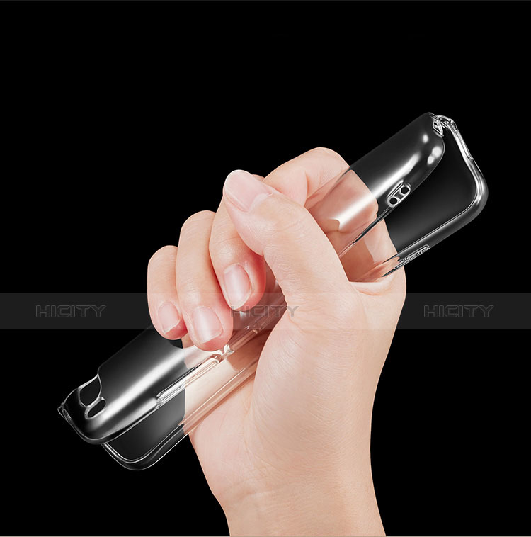 Cover Silicone Trasparente Ultra Sottile Morbida T04 per Xiaomi Mi Note 3 Chiaro