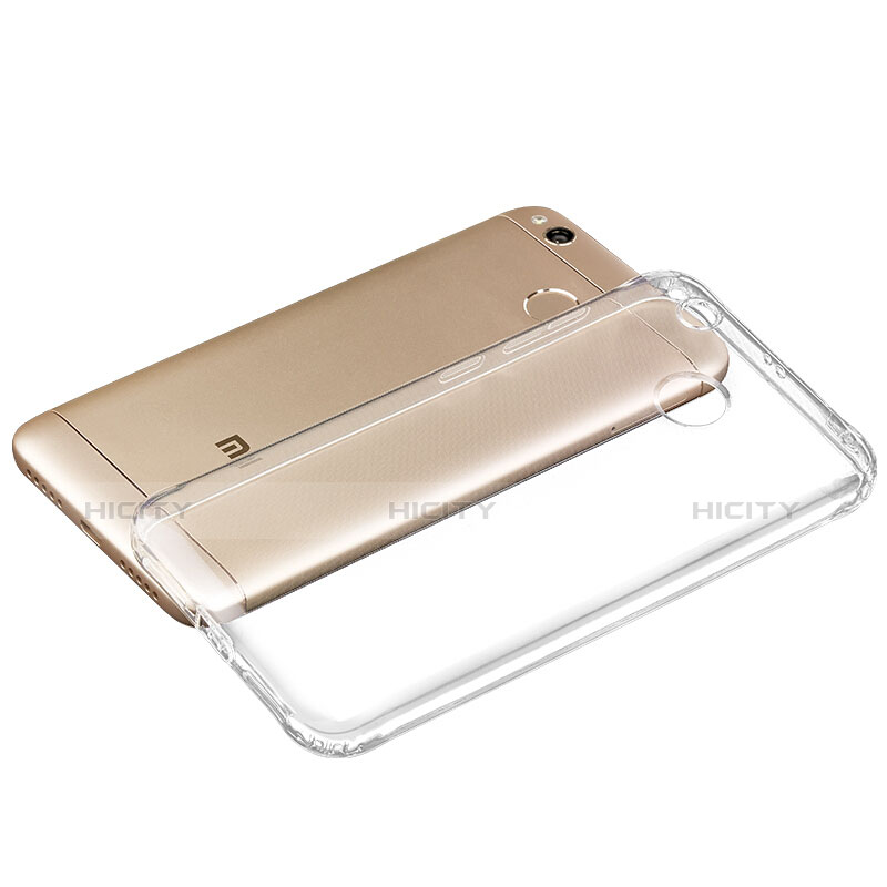 Cover Silicone Trasparente Ultra Sottile Morbida T04 per Xiaomi Redmi 4X Chiaro