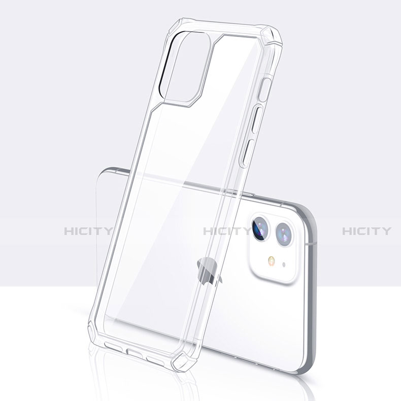 Cover Silicone Trasparente Ultra Sottile Morbida T05 per Apple iPhone 11 Chiaro