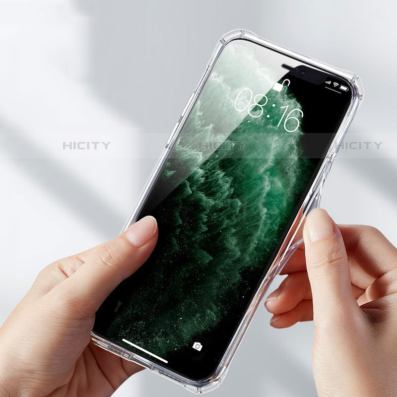 Cover Silicone Trasparente Ultra Sottile Morbida T05 per Apple iPhone 11 Pro Chiaro