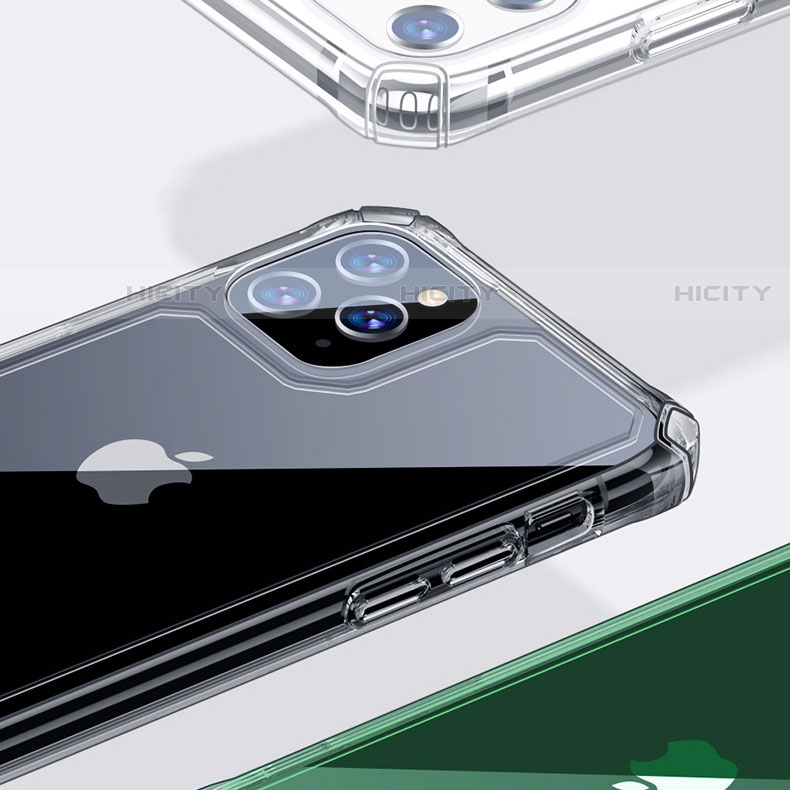 Cover Silicone Trasparente Ultra Sottile Morbida T05 per Apple iPhone 11 Pro Chiaro