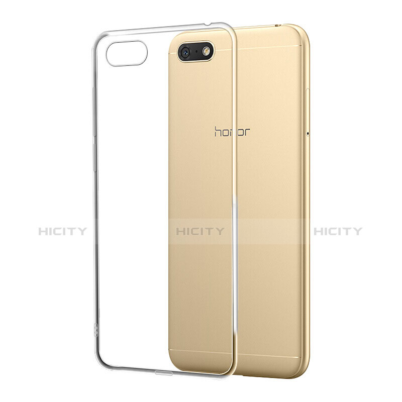 Cover Silicone Trasparente Ultra Sottile Morbida T05 per Huawei Enjoy 8e Lite Chiaro