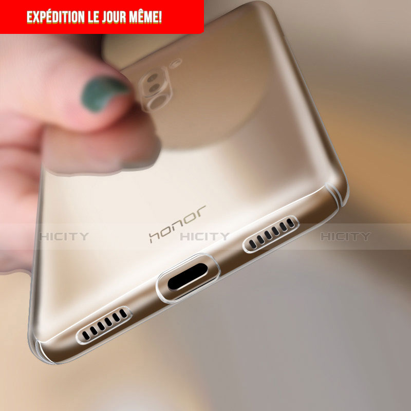 Cover Silicone Trasparente Ultra Sottile Morbida T05 per Huawei GR5 (2017) Chiaro