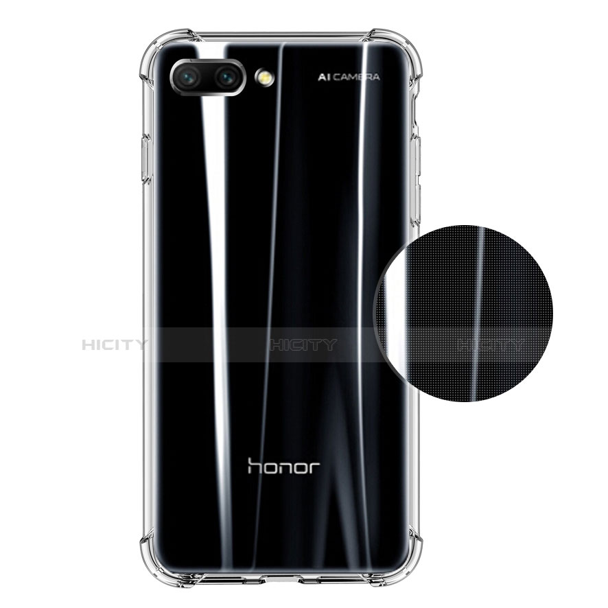 Cover Silicone Trasparente Ultra Sottile Morbida T05 per Huawei Honor 10 Chiaro
