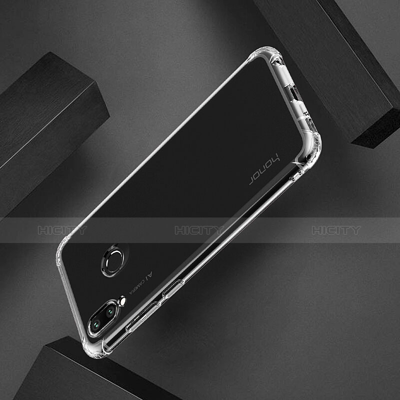 Cover Silicone Trasparente Ultra Sottile Morbida T05 per Huawei Honor 10 Lite Chiaro