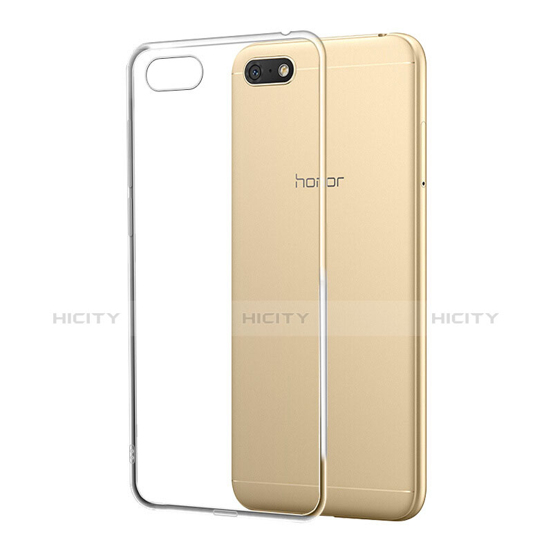 Cover Silicone Trasparente Ultra Sottile Morbida T05 per Huawei Honor 7S Chiaro