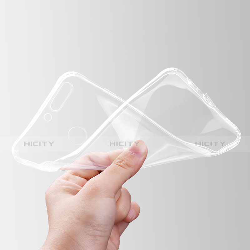Cover Silicone Trasparente Ultra Sottile Morbida T05 per Huawei Honor 8 Pro Chiaro