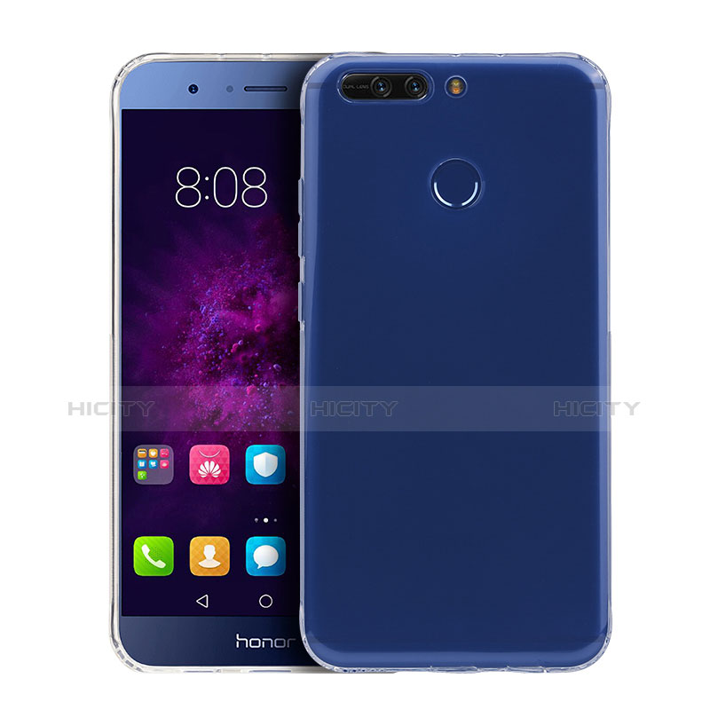 Cover Silicone Trasparente Ultra Sottile Morbida T05 per Huawei Honor 8 Pro Chiaro