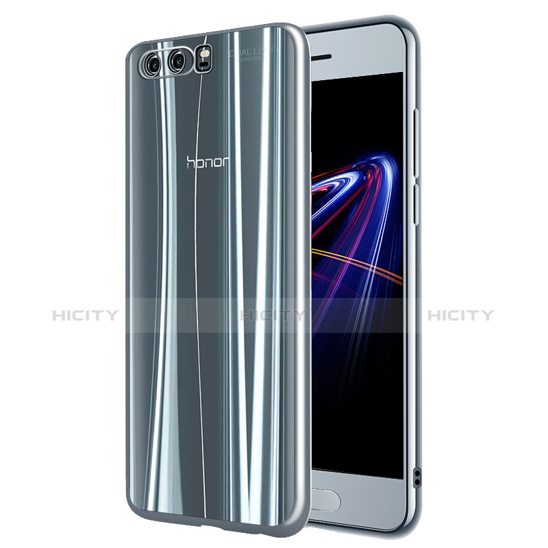 Cover Silicone Trasparente Ultra Sottile Morbida T05 per Huawei Honor 9 Chiaro