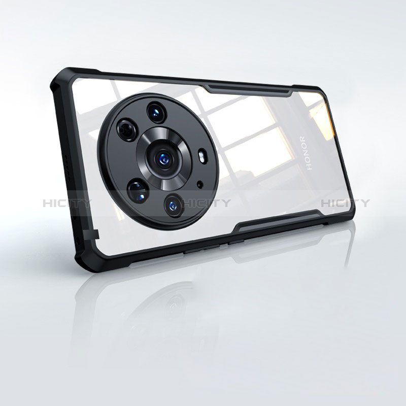 Cover Silicone Trasparente Ultra Sottile Morbida T05 per Huawei Honor Magic3 Pro+ Plus 5G Nero