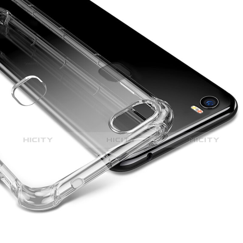 Cover Silicone Trasparente Ultra Sottile Morbida T05 per Huawei Honor Note 8 Chiaro