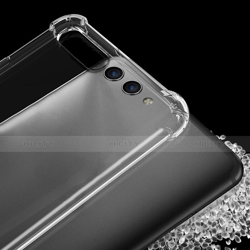 Cover Silicone Trasparente Ultra Sottile Morbida T05 per Huawei Honor V10 Chiaro