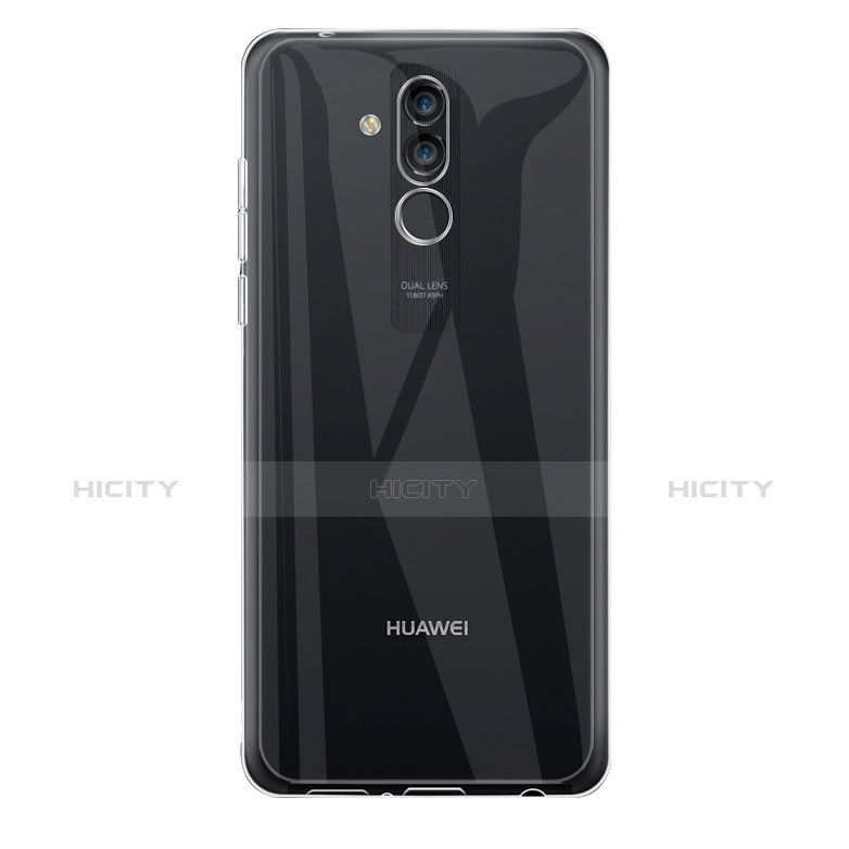 Cover Silicone Trasparente Ultra Sottile Morbida T05 per Huawei Mate 20 Lite Chiaro