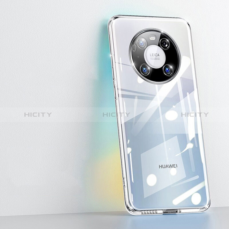 Cover Silicone Trasparente Ultra Sottile Morbida T05 per Huawei Mate 40 Chiaro