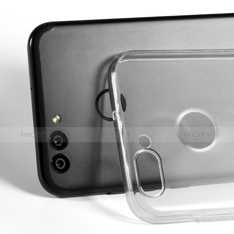 Cover Silicone Trasparente Ultra Sottile Morbida T05 per Huawei Nova 2 Plus Chiaro