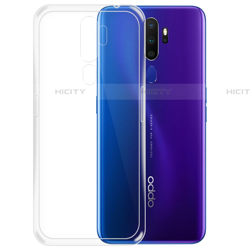 Cover Silicone Trasparente Ultra Sottile Morbida T05 per Oppo A11X Chiaro