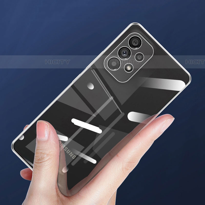 Cover Silicone Trasparente Ultra Sottile Morbida T05 per Samsung Galaxy A33 5G Chiaro