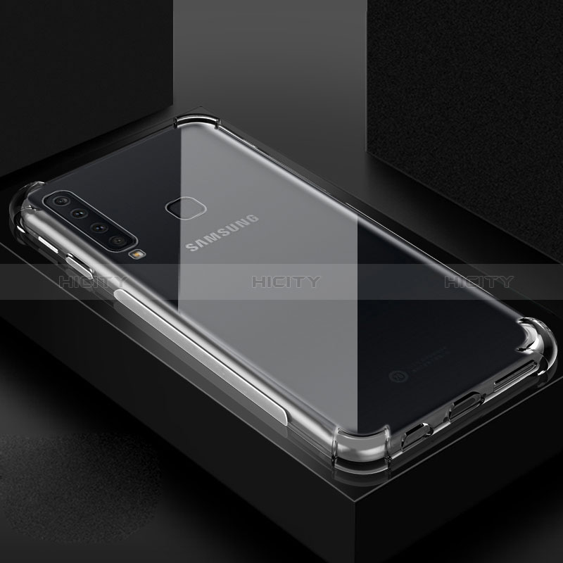 Cover Silicone Trasparente Ultra Sottile Morbida T05 per Samsung Galaxy A9 (2018) A920 Chiaro