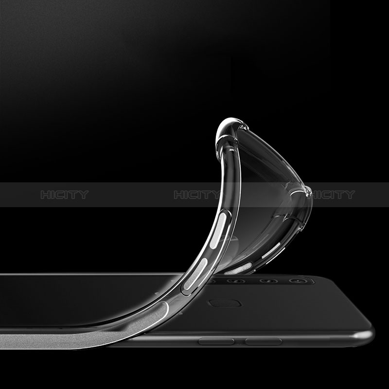 Cover Silicone Trasparente Ultra Sottile Morbida T05 per Samsung Galaxy A9 (2018) A920 Chiaro