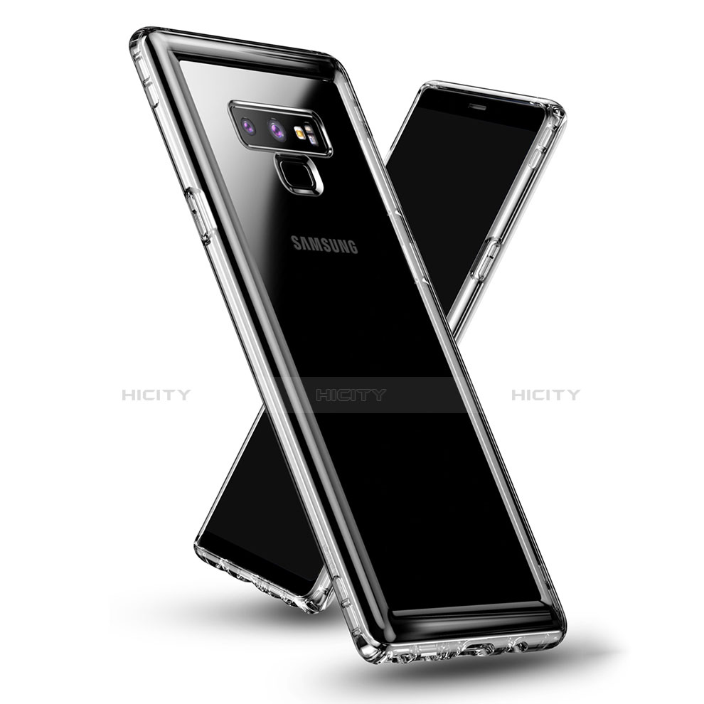 Cover Silicone Trasparente Ultra Sottile Morbida T05 per Samsung Galaxy Note 9 Chiaro