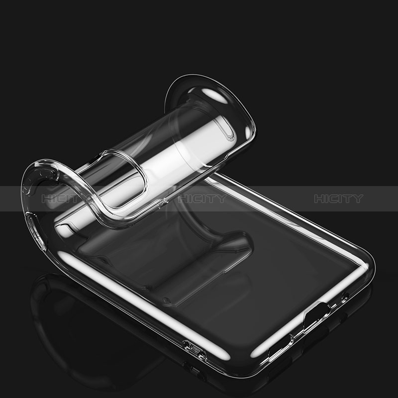 Cover Silicone Trasparente Ultra Sottile Morbida T05 per Samsung Galaxy S20 Plus Chiaro