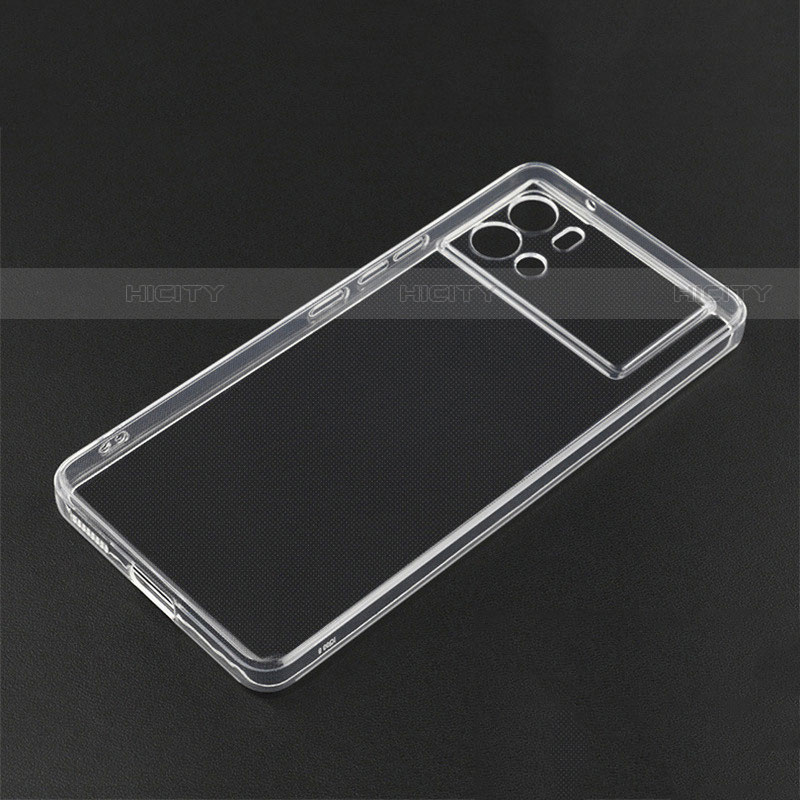 Cover Silicone Trasparente Ultra Sottile Morbida T05 per Vivo iQOO 9 5G Chiaro