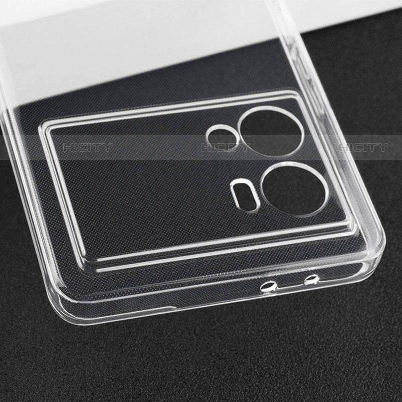 Cover Silicone Trasparente Ultra Sottile Morbida T05 per Vivo iQOO 9 Pro 5G Chiaro