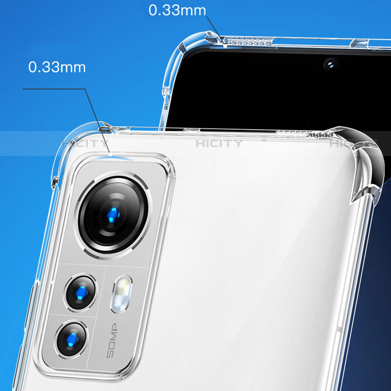 Cover Silicone Trasparente Ultra Sottile Morbida T05 per Xiaomi Mi 12S 5G Chiaro