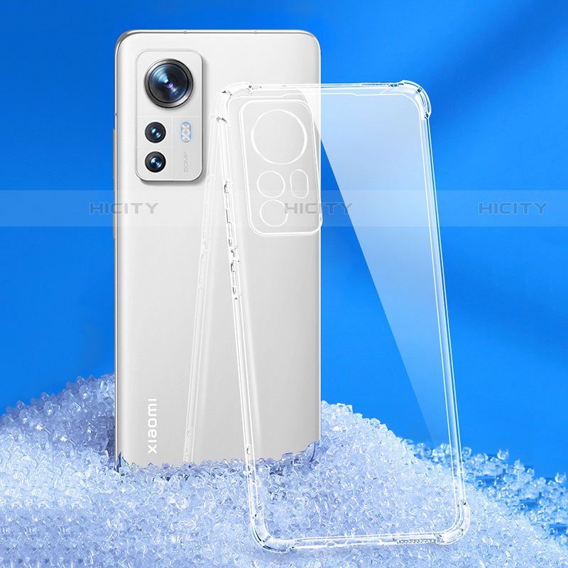 Cover Silicone Trasparente Ultra Sottile Morbida T05 per Xiaomi Mi 12S Pro 5G Chiaro