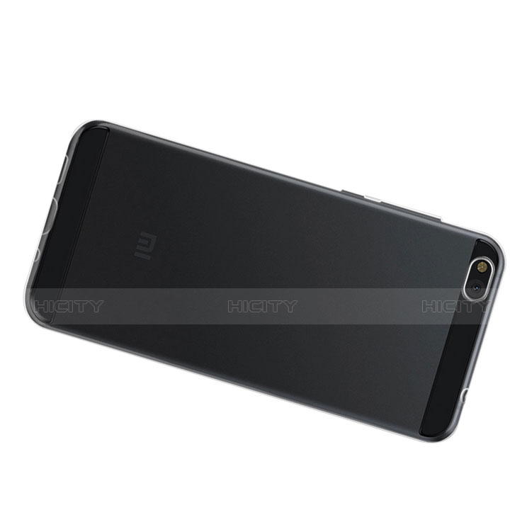 Cover Silicone Trasparente Ultra Sottile Morbida T05 per Xiaomi Mi 5C Chiaro