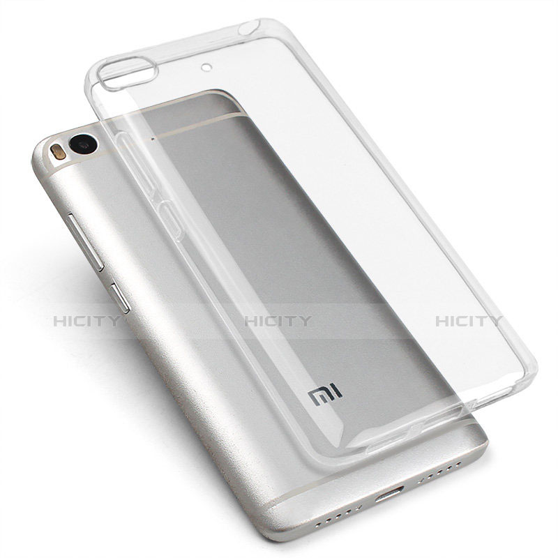 Cover Silicone Trasparente Ultra Sottile Morbida T05 per Xiaomi Mi 5S Chiaro