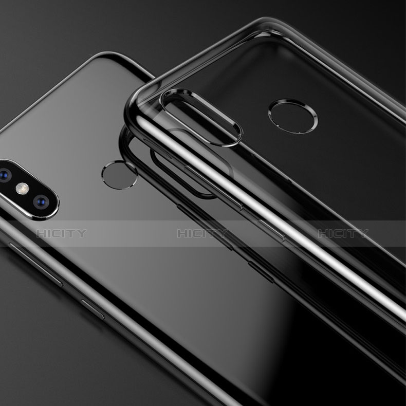 Cover Silicone Trasparente Ultra Sottile Morbida T05 per Xiaomi Mi 8 SE Nero