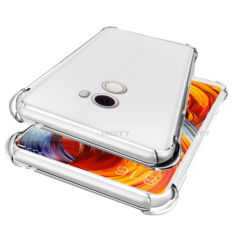 Cover Silicone Trasparente Ultra Sottile Morbida T05 per Xiaomi Mi Mix Evo Chiaro