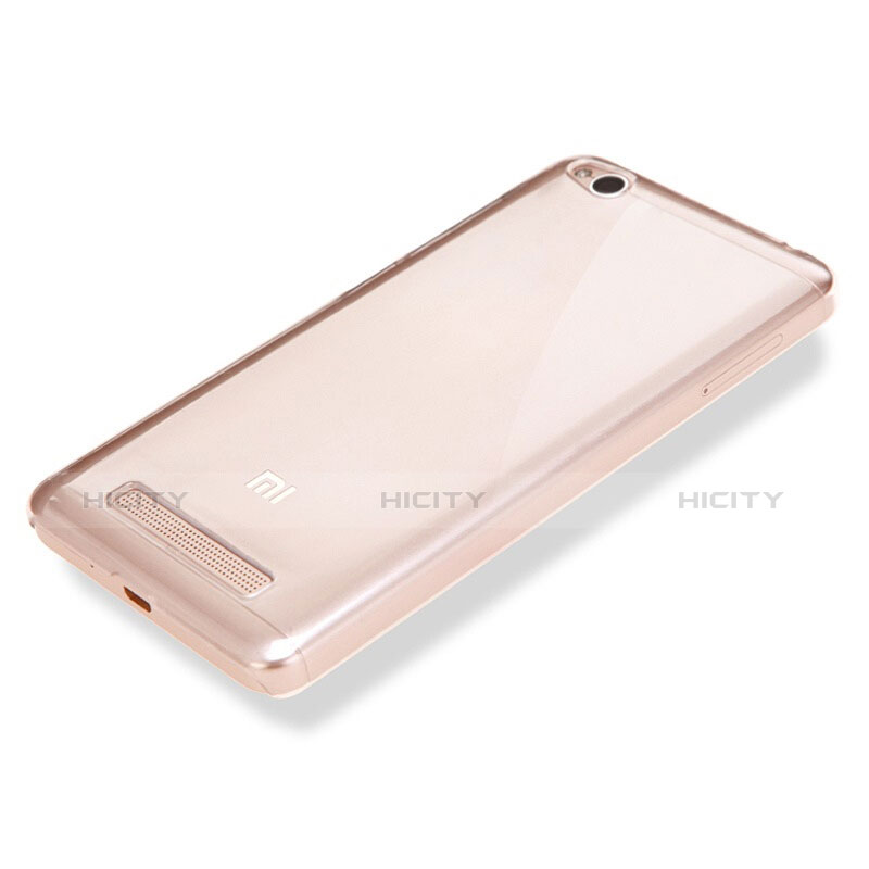 Cover Silicone Trasparente Ultra Sottile Morbida T05 per Xiaomi Redmi 4A Chiaro