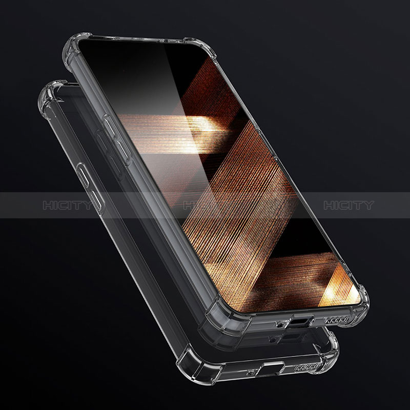 Cover Silicone Trasparente Ultra Sottile Morbida T05 per Xiaomi Redmi Note 13 5G Chiaro