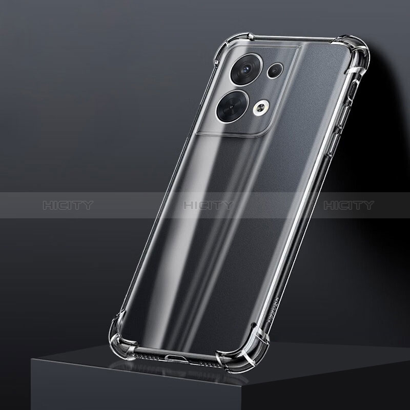 Cover Silicone Trasparente Ultra Sottile Morbida T05 per Xiaomi Redmi Note 13 Pro 5G Chiaro