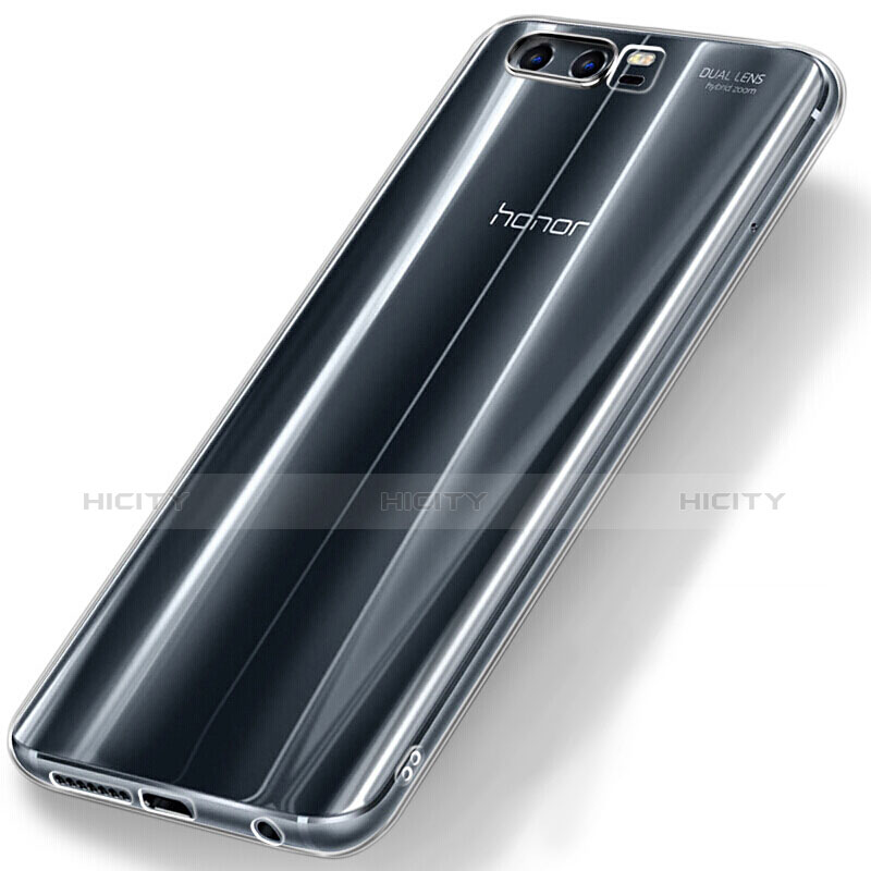 Cover Silicone Trasparente Ultra Sottile Morbida T06 per Huawei Honor 9 Chiaro