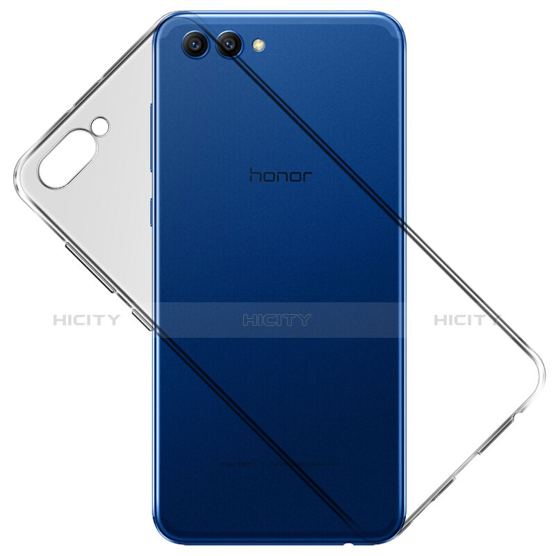 Cover Silicone Trasparente Ultra Sottile Morbida T06 per Huawei Honor View 10 Chiaro