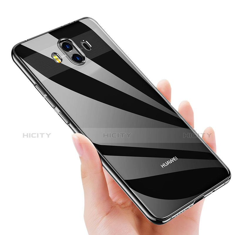 Cover Silicone Trasparente Ultra Sottile Morbida T06 per Huawei Mate 10 Chiaro