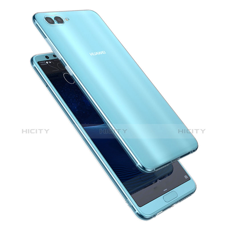 Cover Silicone Trasparente Ultra Sottile Morbida T06 per Huawei Nova 2S Chiaro