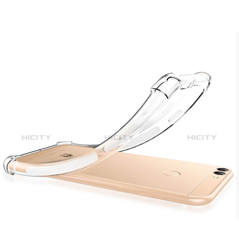 Cover Silicone Trasparente Ultra Sottile Morbida T06 per Huawei P Smart Chiaro