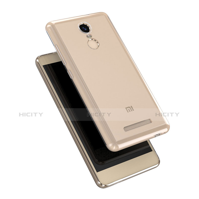 Cover Silicone Trasparente Ultra Sottile Morbida T06 per Xiaomi Redmi Note 3 MediaTek Chiaro