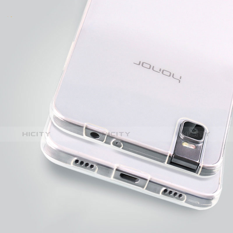 Cover Silicone Trasparente Ultra Sottile Morbida T07 per Huawei Honor 7i shot X Chiaro