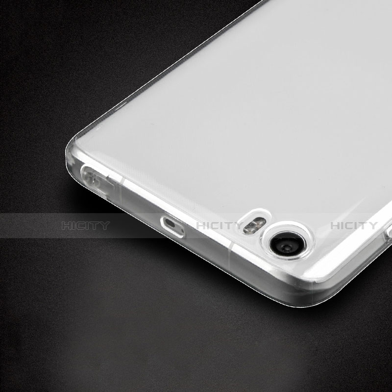 Cover Silicone Trasparente Ultra Sottile Morbida T07 per Xiaomi Mi 5 Chiaro