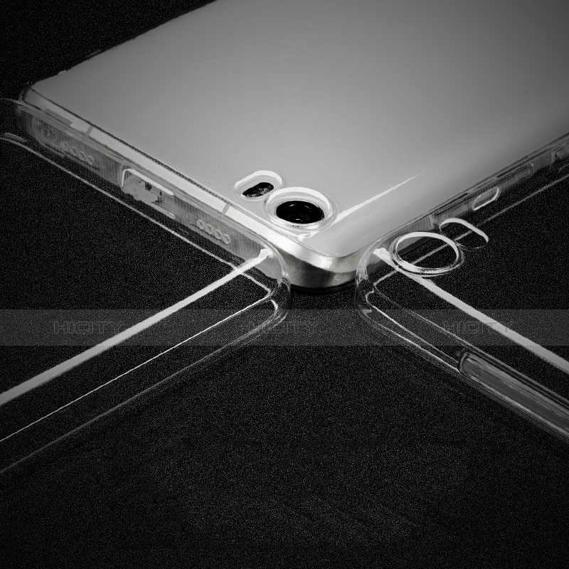 Cover Silicone Trasparente Ultra Sottile Morbida T07 per Xiaomi Mi 5 Chiaro