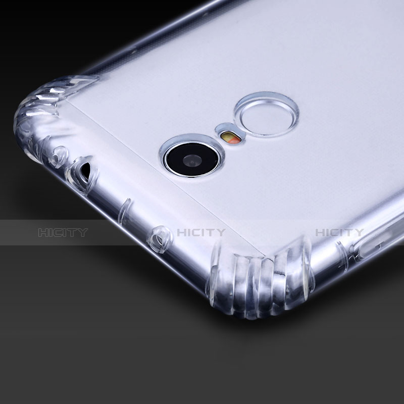 Cover Silicone Trasparente Ultra Sottile Morbida T07 per Xiaomi Redmi Note 3 Pro Chiaro