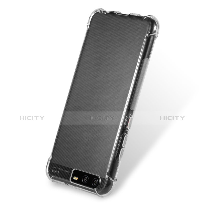 Cover Silicone Trasparente Ultra Sottile Morbida T08 per Huawei P10 Plus Chiaro