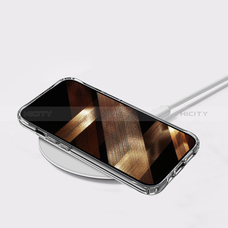 Cover Silicone Trasparente Ultra Sottile Morbida T09 per Apple iPhone 14 Pro Chiaro